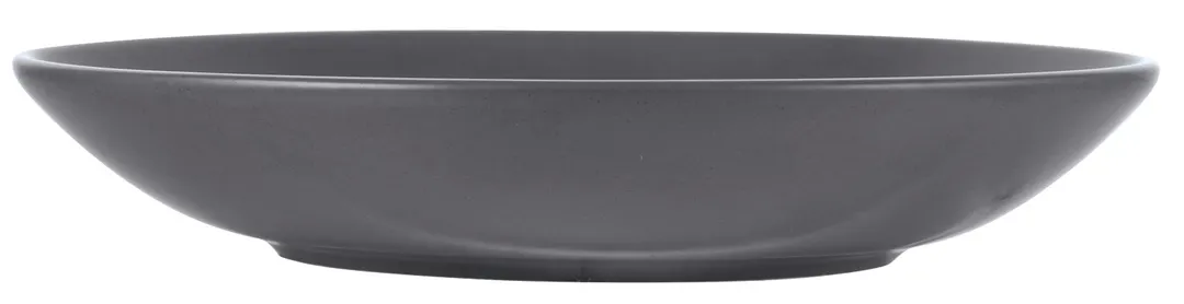 Libbey DRI-4-O - 38‑Oz 10" Round Onyx Driftstone Porcelain Bowl, Satin Matte Finish - 12/Case