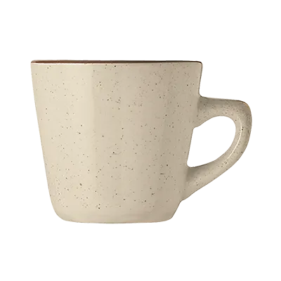 Libbey DSD-1 - 7 oz Stoneware Cup, Cream White Desert Sand, 3" H x 4-1/4" D, Non‑Stackable - 36/Case
