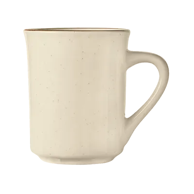 Libbey DSD-17 China Mug – 8.5 oz White Stoneware, Narrow Rim, Height 4" Non‑Stackable - 36/Case