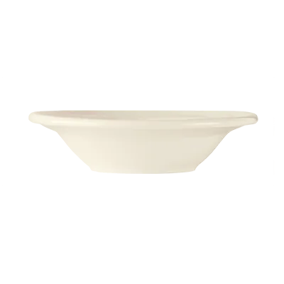 Libbey END-20 Fruit Bowl – 4 oz Round Cream White Porcelain, 5" Dia x 1-3/8" H, Monkey Dish - 36/Case