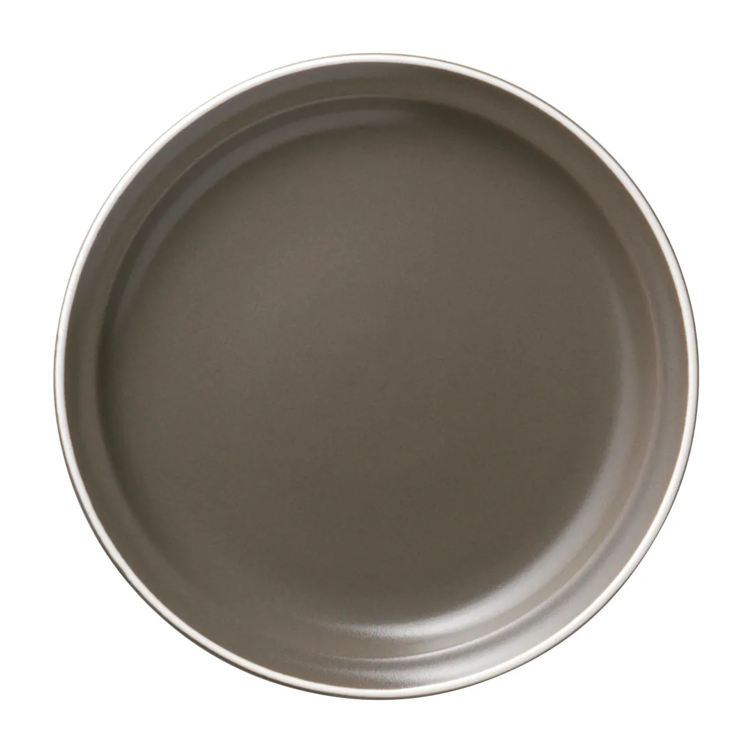 Libbey ENG-1-O China Plate – 6½" Diameter Round Olive Porcelain, 5‑Year No‑Chip Warranty - 36/Case