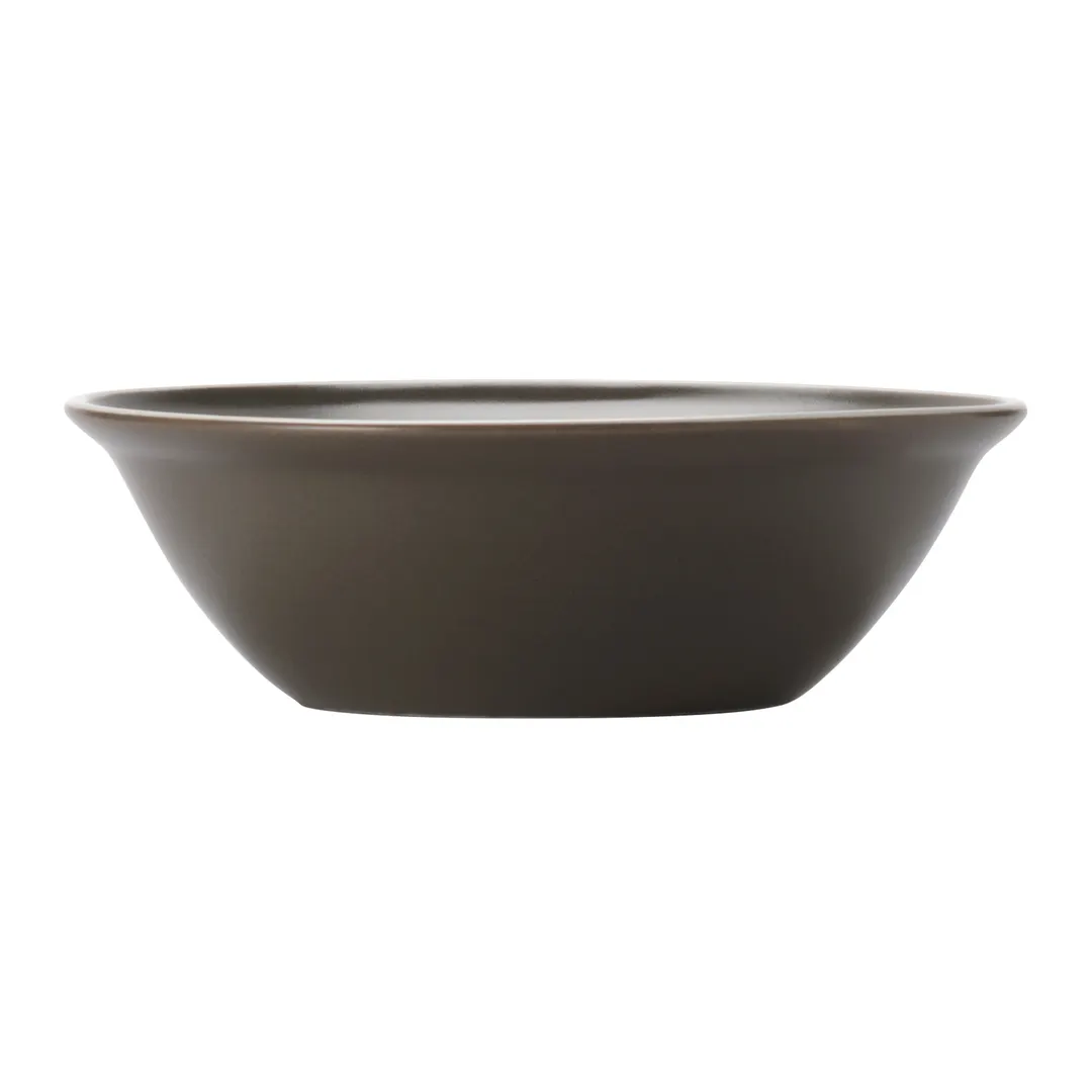 Libbey ENG-10-O Cereal Bowl, 15 oz (6" Dia × 1-7/8" H) Round Olive Porcelain - 36/Case