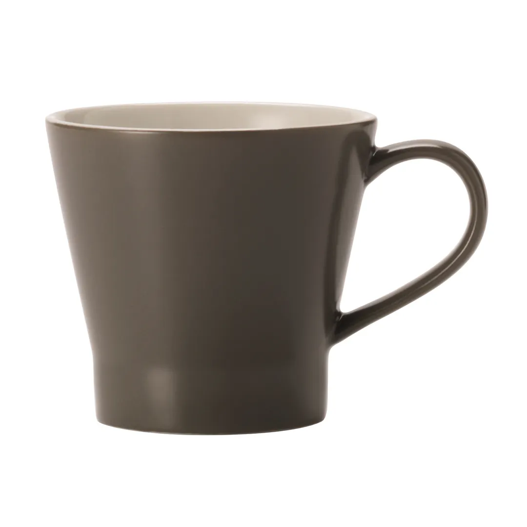 Libbey ENG-12-O Mug, 10.75 oz Porcelain Coffee, Englewood Finish, 3-9/16" H x 6" W - 36/Case