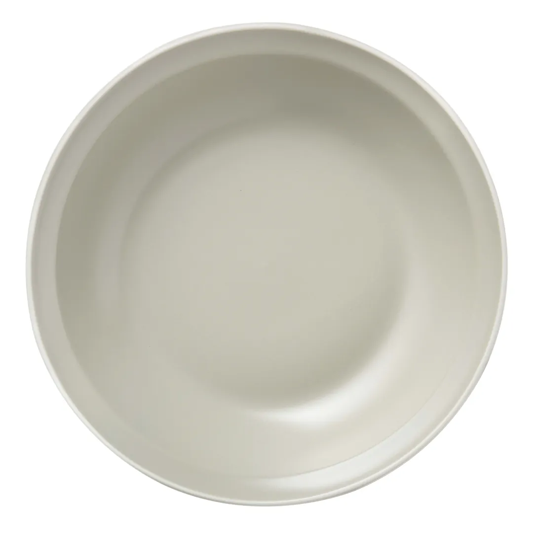Libbey ENG-6-C Mint Cream Porcelain Serving Bowl, 9" Diameter x 2" Height, 30 oz Capacity - 12/Case