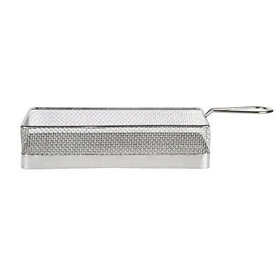 Libbey FB-16 Stainless Steel Fry Basket, 14"x5-1/8"x2-1/2", 1-16 oz Capacity, Rectangular - 12/Case