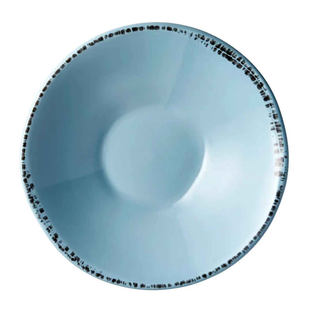 Libbey FH-511H Fruit Bowl – 5 oz, 4" Round Porcelain, Blue Hen Glazed, Scratch‑Resistant – 36/Case