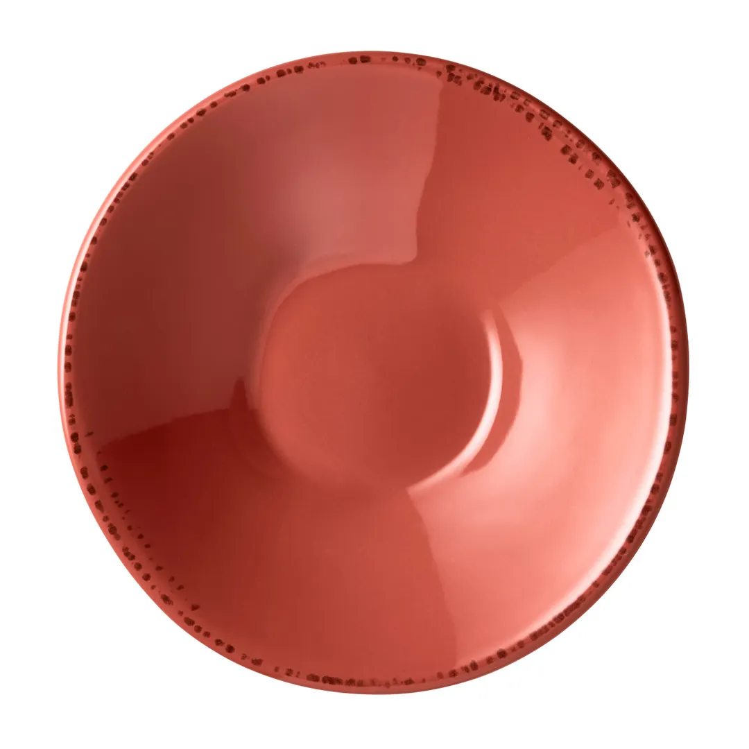 Libbey FH-511R Fruit Bowl – 5 oz Porcelain, Barn Red, 4‑7/8" Dia x 1‑3/8" H – 36/Case