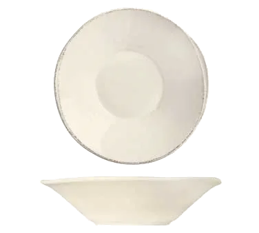 Libbey FH-513 - Grapefruit Bowl, 12 Oz (6" Dia x 1-5/8" H), Porcelain, Scratch‑Resistant - 36/Case
