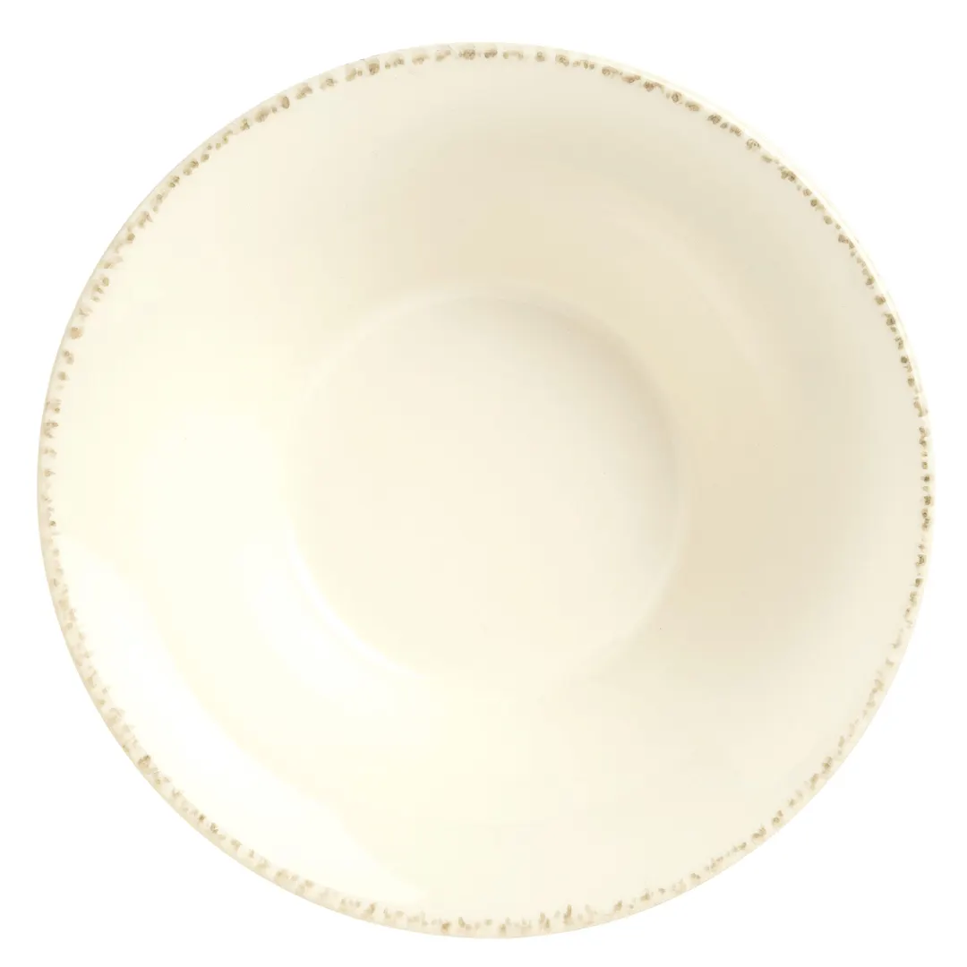 Libbey FH-515 Soup Bowl – 20 oz (7" Diameter) White Porcelain, Scratch‑Resistant - 12/Case