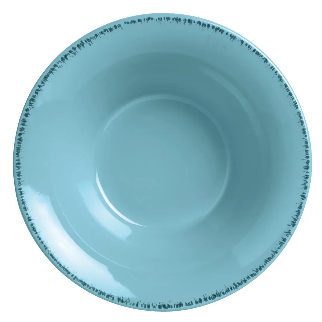 Libbey FH-515H Soup Bowl – 7" (20 oz) Round Blue Hen Porcelain Scratch‑Resistant Vitrified - 12/Case