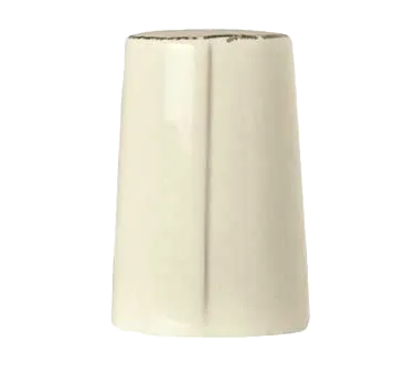 Libbey FH-521 - Cream White Porcelain Pepper Shaker, 2" x 3", Scratch‑Resistant - 36/Case