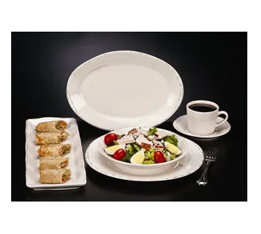 Libbey FH-522 Creamer Pitcher, 3 Oz (2½" H x 2¼" T x 3¼" D), White Porcelain With Handle - 36/Case