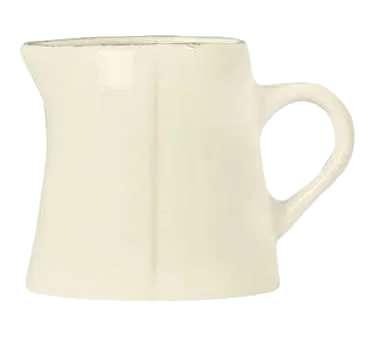 Libbey FH-522 Creamer Pitcher, 3 Oz (2½" H x 2¼" T x 3¼" D), White Porcelain With Handle - 36/Case