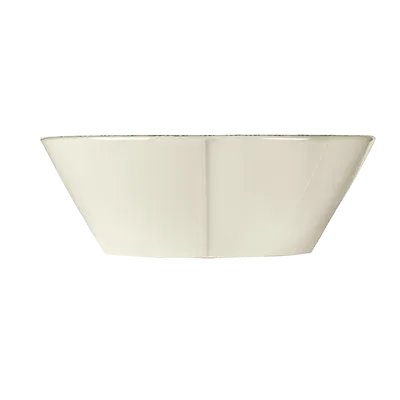Libbey FH-524 - 30 oz Round White Porcelain Bowl 7" Dia x 2‑3/4" H, Scratch‑Resistant, 12/Case
