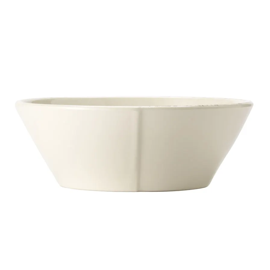 Libbey FH-526MEL Serving Bowl, 1.5 Qt (48 oz), 8.5" Dia x 2.9" H Round Melamine Beige - 12/Case
