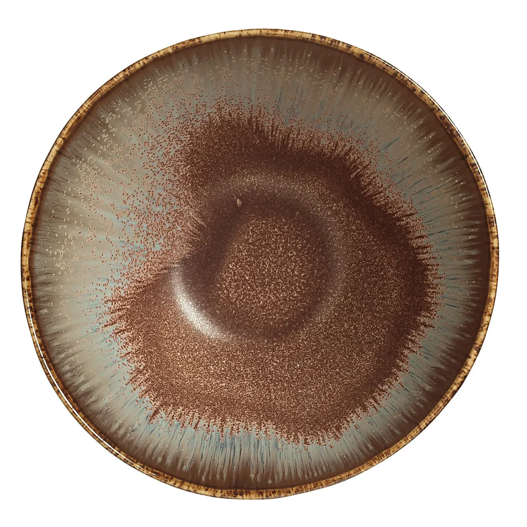 Libbey HEDON-4 - 19‑Oz Porcelain Bowl, 6" Dia x 2‑5/8" Hgt, Microwave Safe - 12/Case