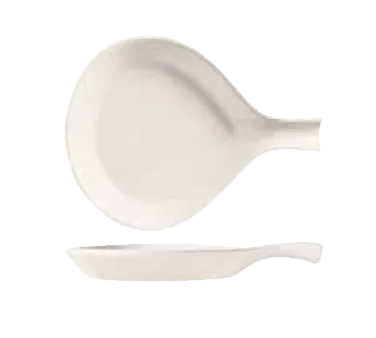 Libbey HS-18 – 18‑Oz China Fry Pan Server, 11"×8‑3/8"×1‑1/4", Skillet, Bedrock Ovenware - 12/Case