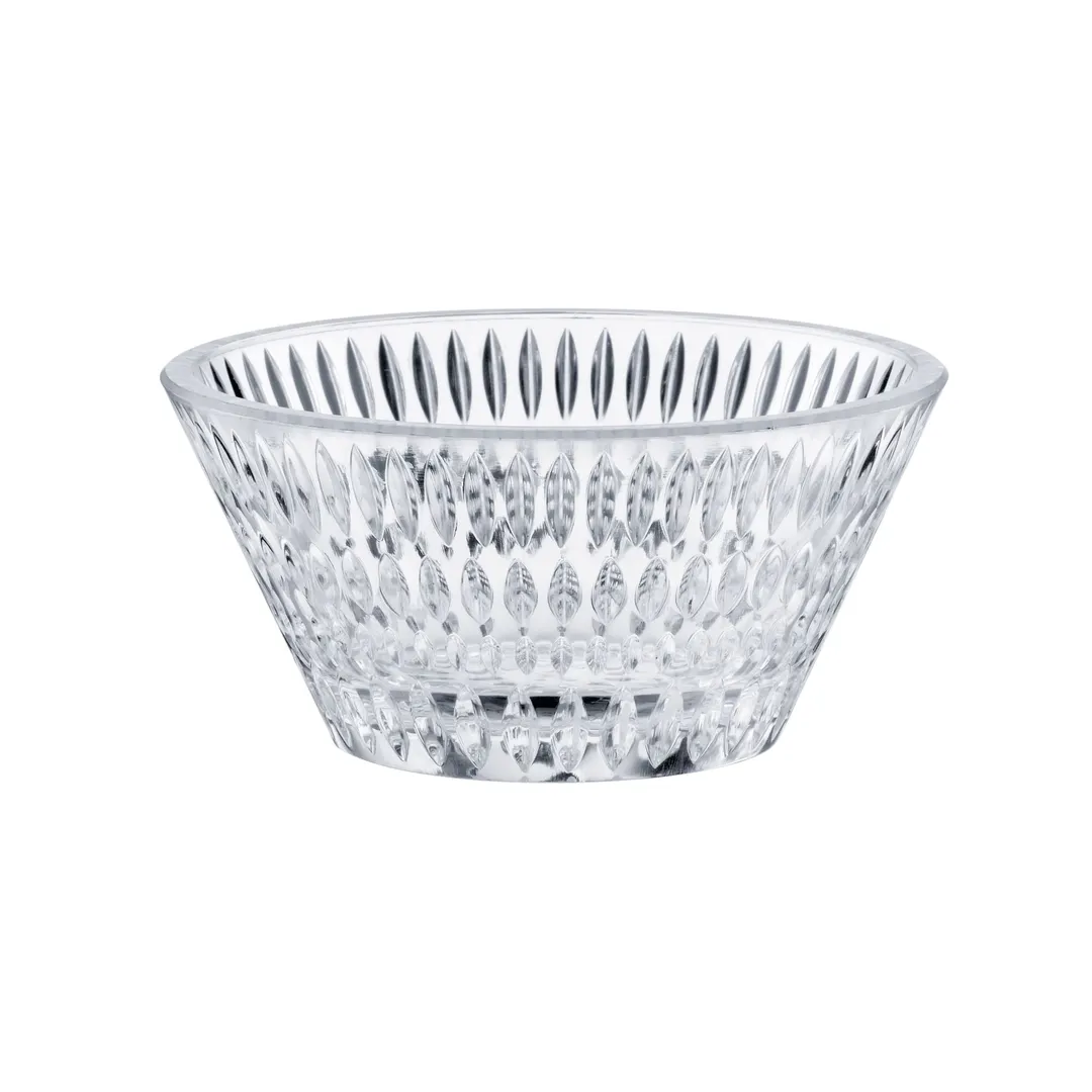 Nachtmann N104985 - 6" Clear Lead‑Free Crystal Bowl, 25.5 oz (0.8 qt) Capacity, Ethno Design, 6/Case