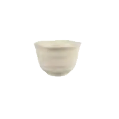 Libbey RS-2 Miyagi Sake Cup - 2 oz Ceramic Off‑White Ribbed, 1‑5/8" H x 2‑3/8" D - 36/Case