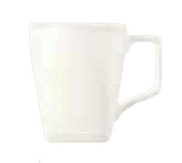 Libbey SL-36 - 12.25 oz China Mug, Bright White Porcelain, 4"¼ H x 3½" T x 4⅞" D - 36/Case