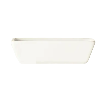 Libbey SL-4 - Porcelain Sauce Dish, 4 oz, 4‑1/4" x 2‑1/2" x 1‑1/4", Bright White - 36/Case
