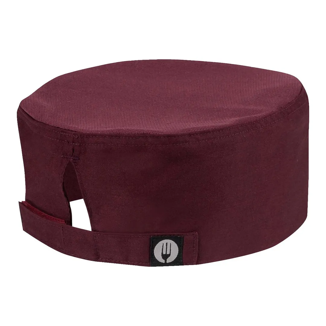 Chef Works DFCV-MER-0 Beanie, Poly/Cotton, Natural/Khaki, One Size - 1/Case