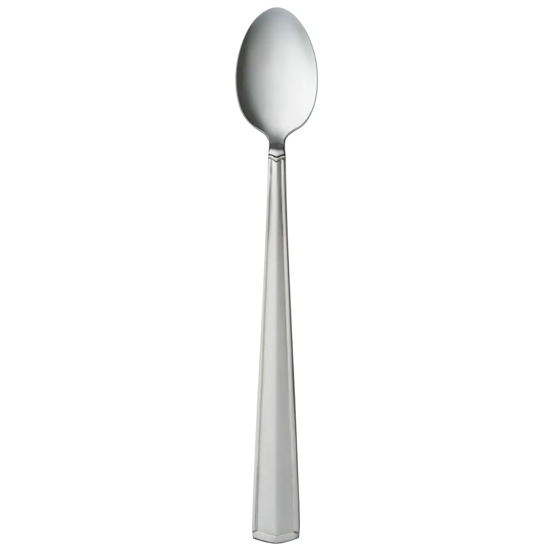 Libbey 146 021 Iced Tea Spoon, 8-3/4" Length, Heavy 18/0 Stainless Steel Vermont Finish - 36/Case