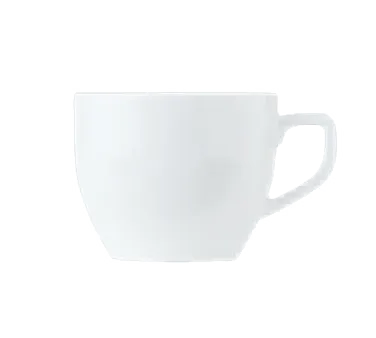 Libbey 1502-30230 China Cup – 8-3/4 oz Porcelain, White Empire Finish, Height 2-7/8" - 36/Case