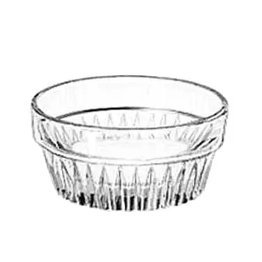 Libbey 15445 - Clear Glass Ramekin, 1.5 oz Capacity, 2-3/8" Diameter, 1-1/8" Height, - 36/Case