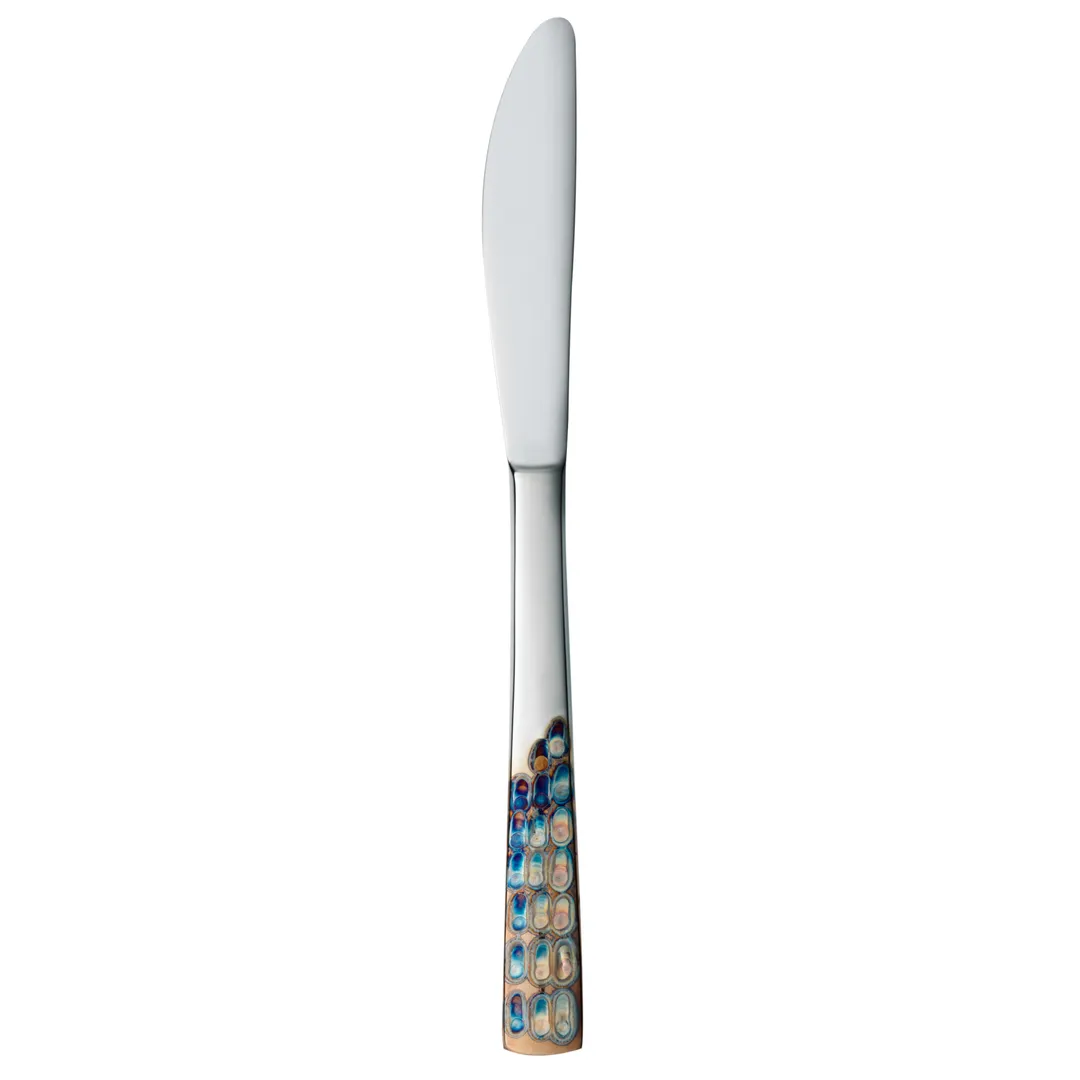 Reserve by Libbey 702 5501 Knife, 8½" Serrated Blade, Pebblestone, 18/8 Stainless Steel - 12/Case
