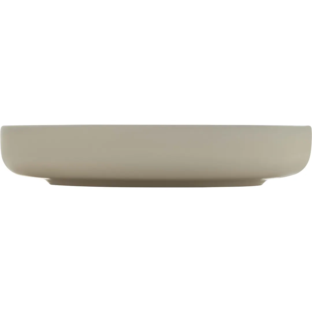 Heart & Soul 801192441000100 Porcelain Platter, 9.5" Diameter, Breeze Finish, Curved Edge, 6/Case