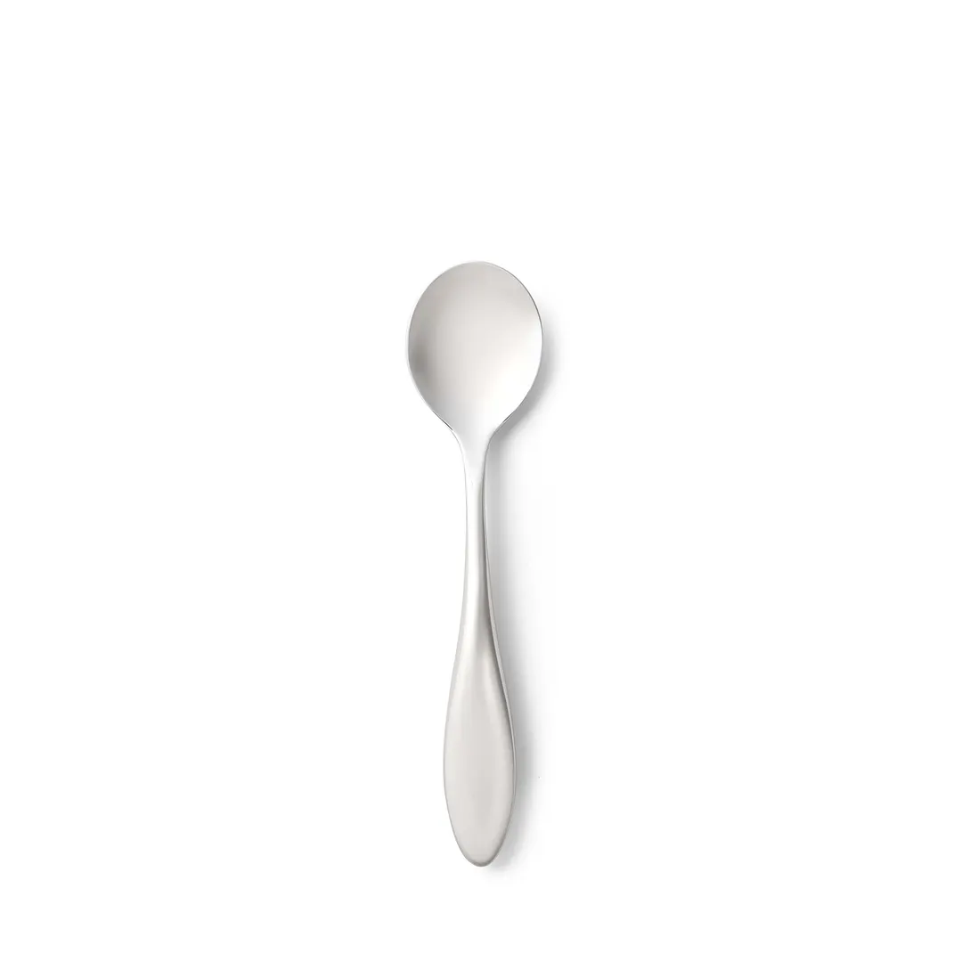 Libbey 835016 Ada Bouillon Spoon, 6½" Length, 18/8 Stainless Steel, Polished Finish - 12/Case