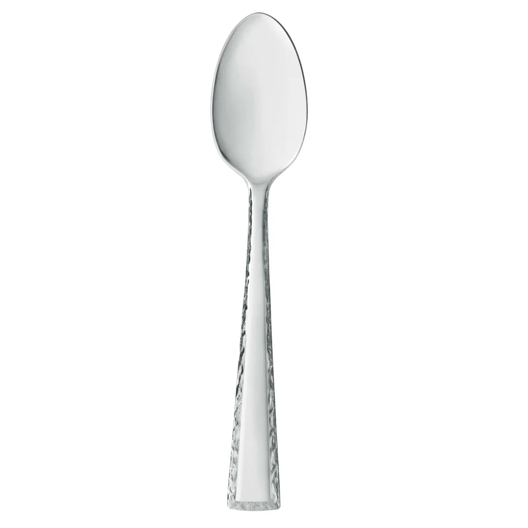 Libbey 926001 Teaspoon, 7‑3/8" Hammered Finish, 18/8 Stainless Steel, Conde™ Collection - 12/Case