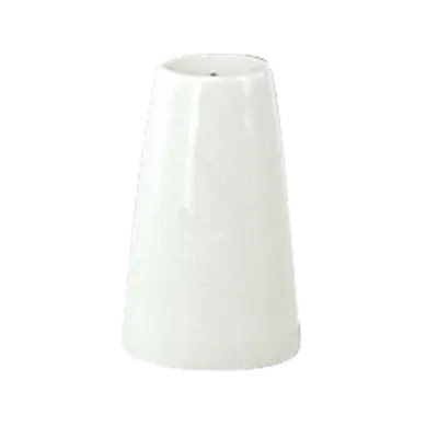 Schonwald 9304010 Salt Shaker, 2"-3/8" Porcelain, Continental White, 2" Height - 24/Case