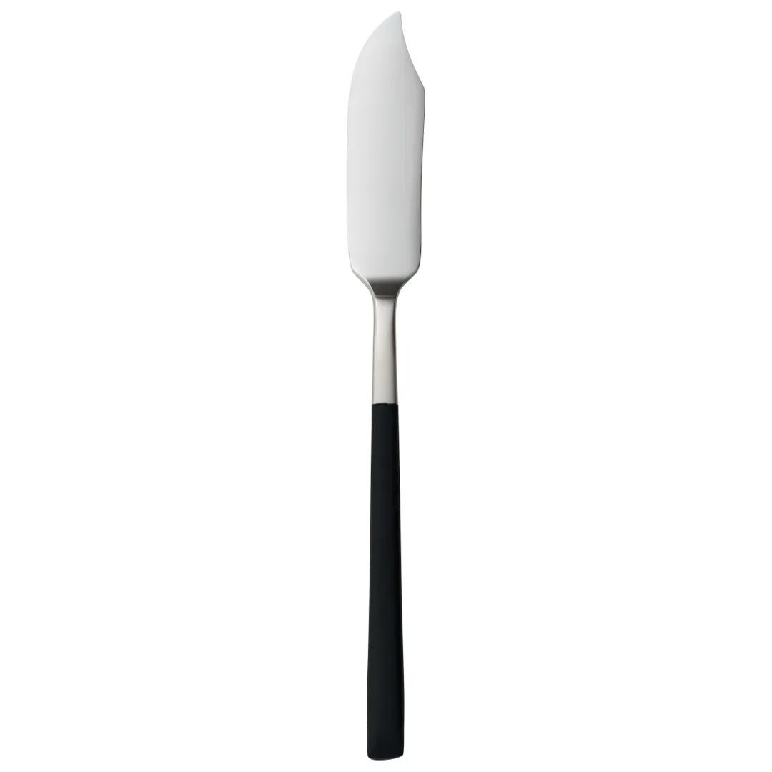 Reserve By Libbey 934053 Butter Spreader, 6‑5/8" Black PVD Handle, 18/10 Stainless Steel - 36/Case