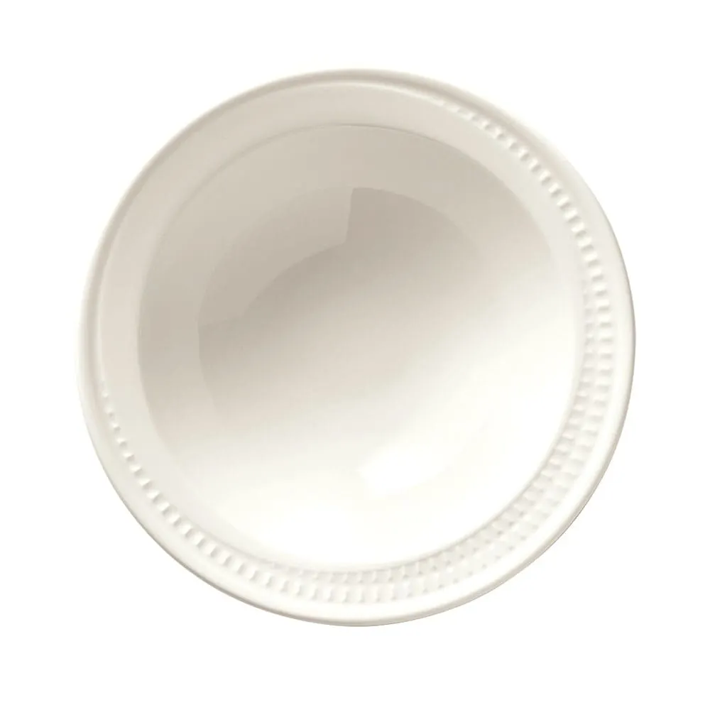 Libbey 968001882 - Rideau Grapefruit Bowl, 6.25" dia x 1.75" H, 7.5 oz Porcelain White - 36/Case