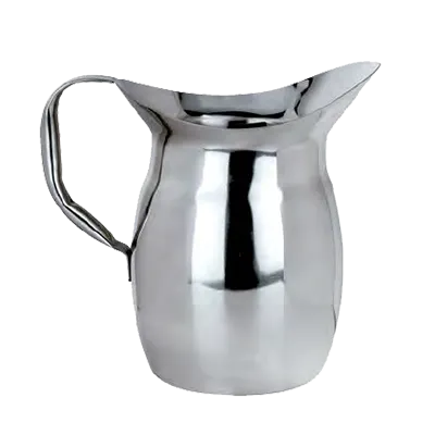 Libbey BP-250 Water Pitcher 2L (70 oz) Stainless Steel Ice Guard Handle - 1/Case