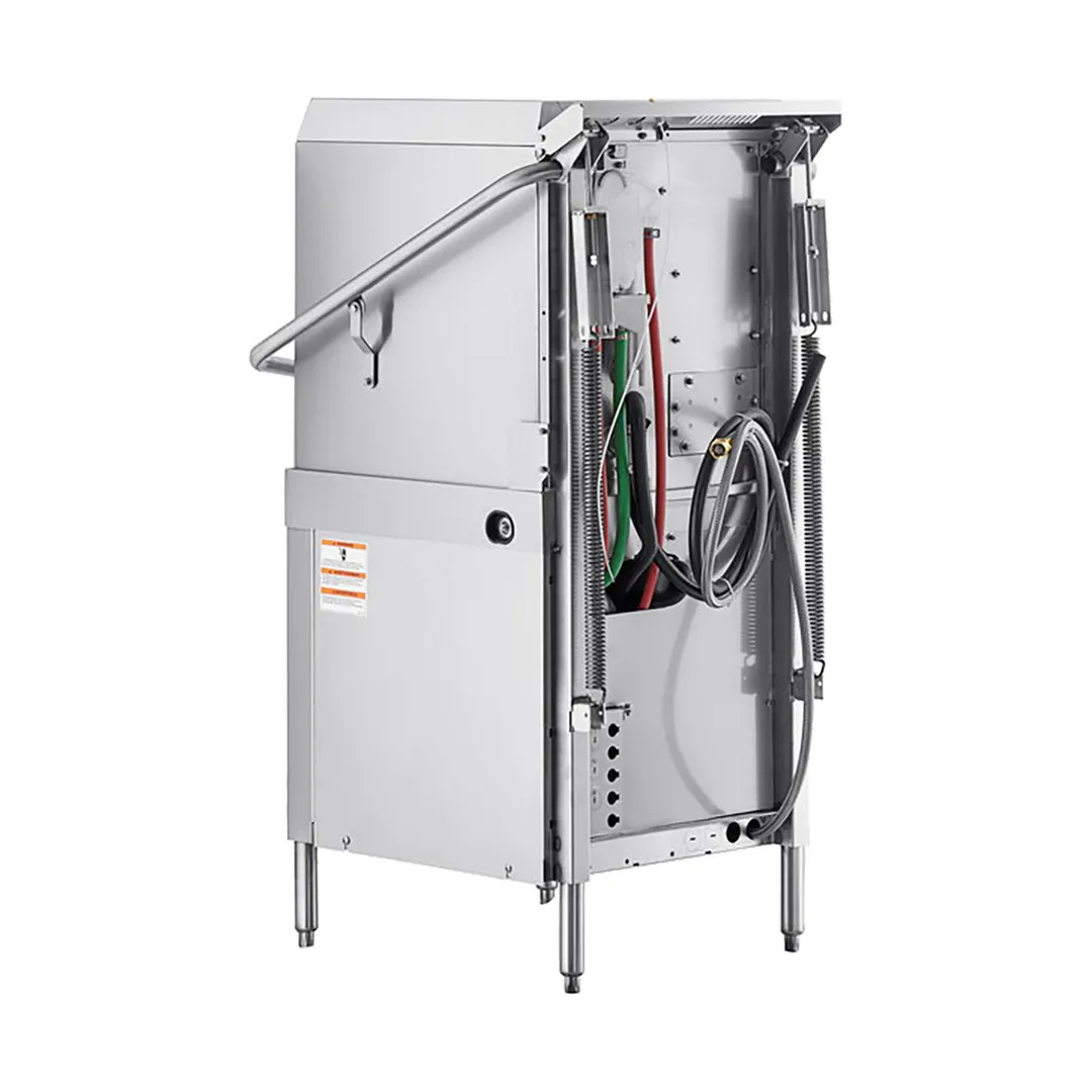 Hobart AM16-BAS-2 36.5" Door Type Dishwasher, 60 Racks/Hr - 40.2 Gal/Hr - High Temp w/Booster