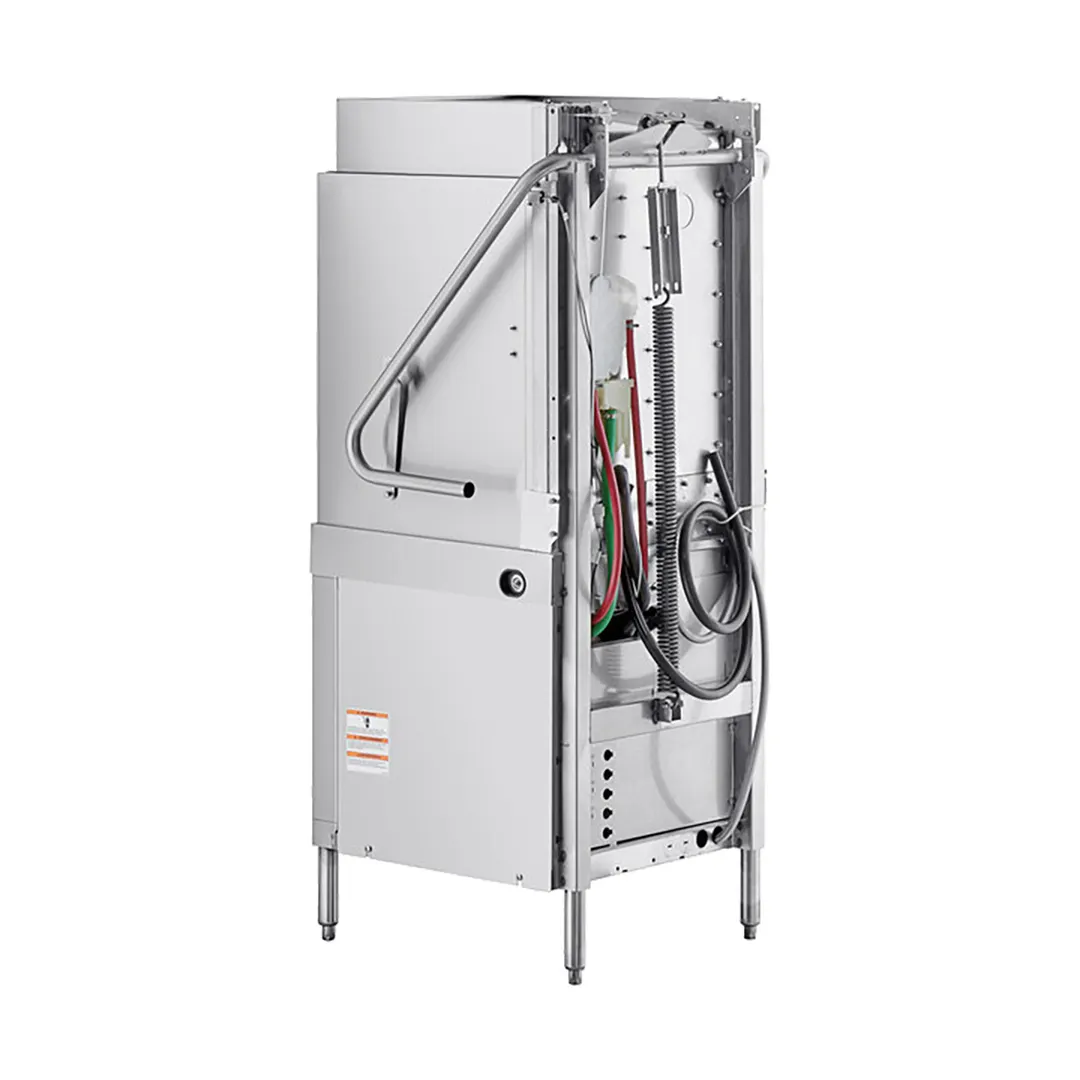 Hobart AM16T-BAS-2 36.5" Door Type Dishwasher, 60 Racks/Hr - 40.2 Gal/Hr - High Temp w/Booster