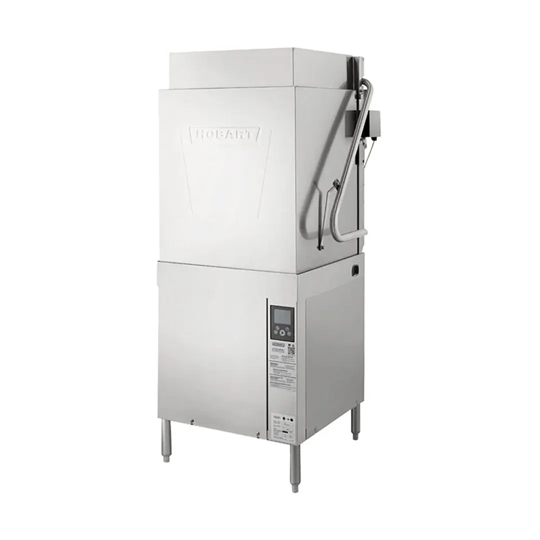 Hobart AM16VLT-BAS-2 36" Door Type Ventless Dishwasher, 40 RPH - 26.8 Gal/Hr -High Temp w/Booster