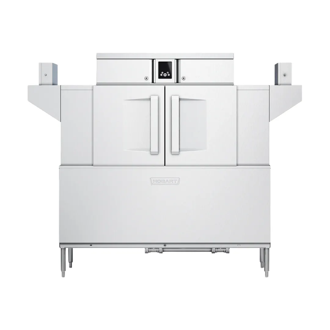 Hobart CL64-BAS+BUILDUP 64" Conveyor Dishwasher-342 Racks/Hr-High/Low (convertible) Specify Tank