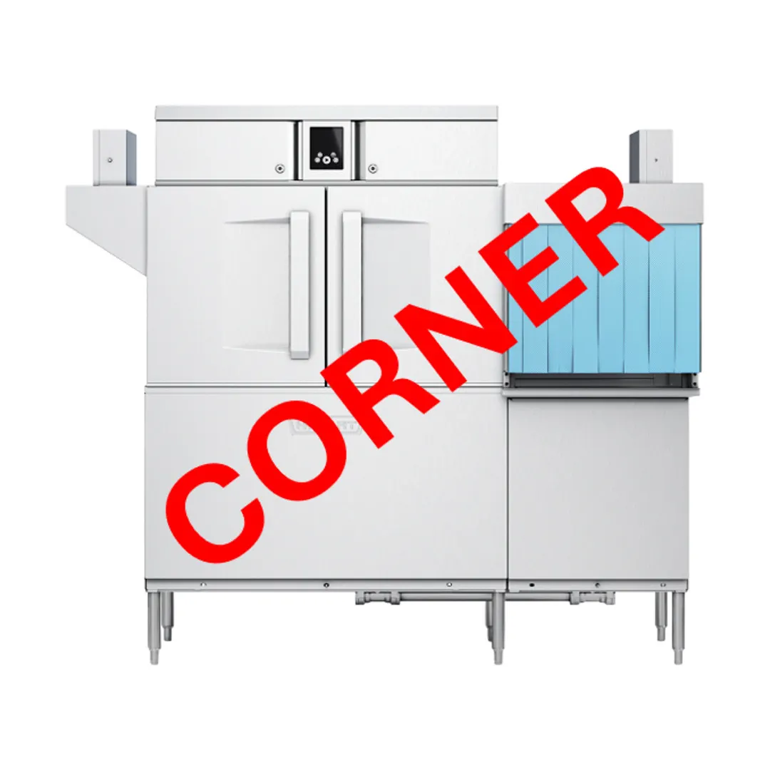 Hobart CL66C-BAS+BUILDUP 66" Conveyor Dishwasher-202 Racks/Hr-High/Low (convertible) Specify Tank