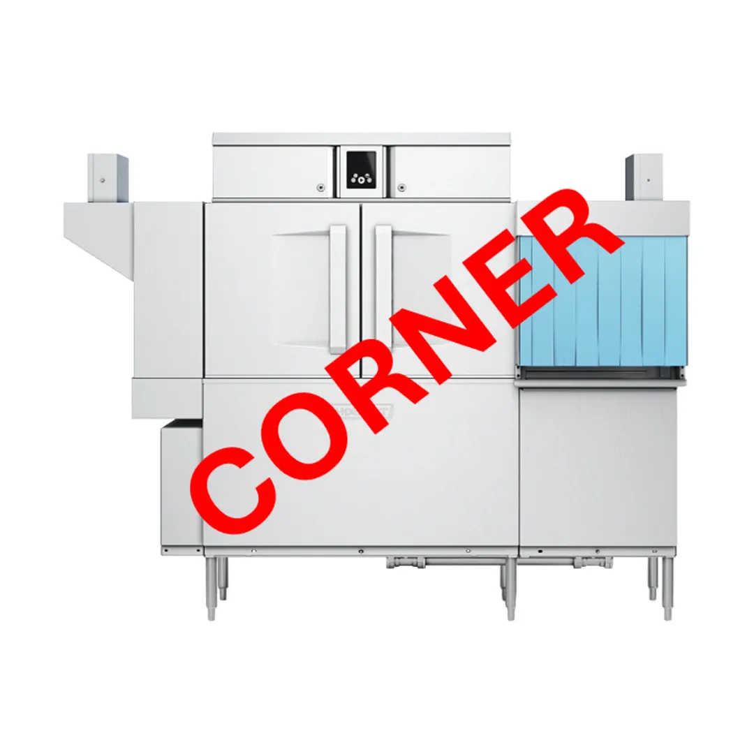 Hobart CL76C-DWR+BUILDUP 76" Conveyor Dishwasher-245 Racks/Hr-High/Low (convertible) Specify Tank
