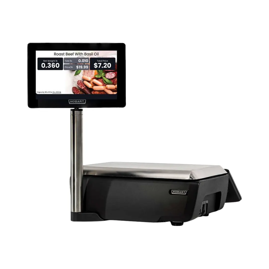 Hobart GTI-10EDB Portion Scale - 10" Customer Display, 11.6" Operator, Quad Core, 0.005lb/0.01lb, NTEP
