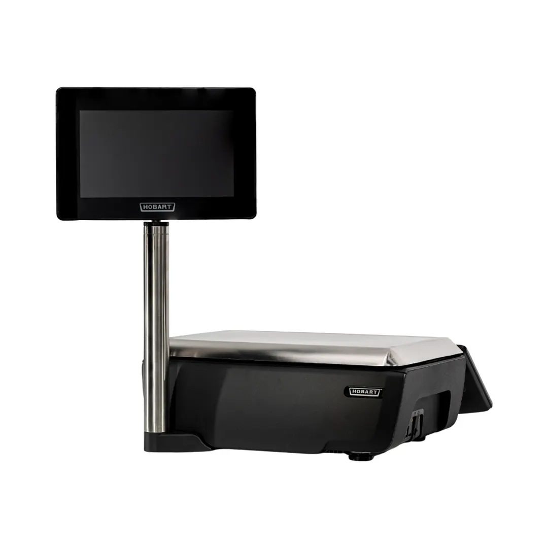 Hobart GTI-10EDC GTi Scale/Printer - 10" Cust Disp 13.3" Op Disp Linux Quad-Core 0-12lb @0.005 12-30lb @0.01