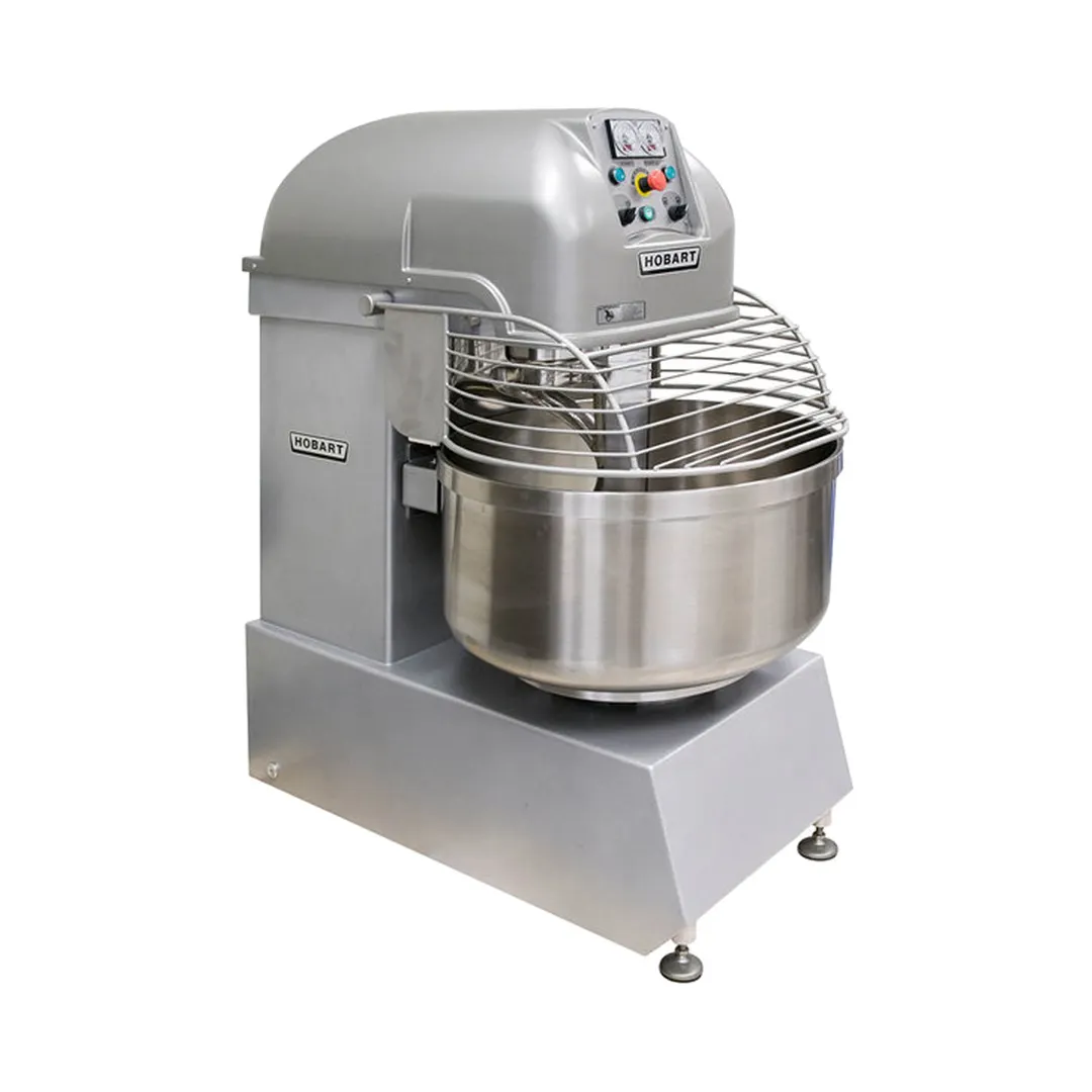 Hobart HSU440-1 Spiral Mixer, 2-Speed, 440 lbs Capacity, 10-7/10 hp Spiral Motor and 1-1/2 hp Bowl Motor