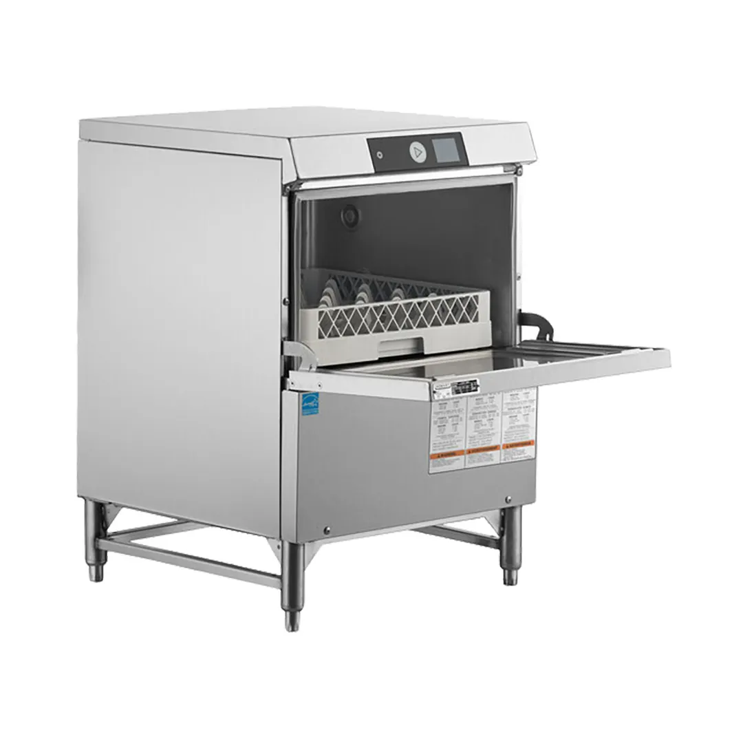 Hobart LXGNR-2 Undercounter Dishwasher/Glasswasher,30 or 24 Rack/Hr-High Temp w/Booster-120/208-240