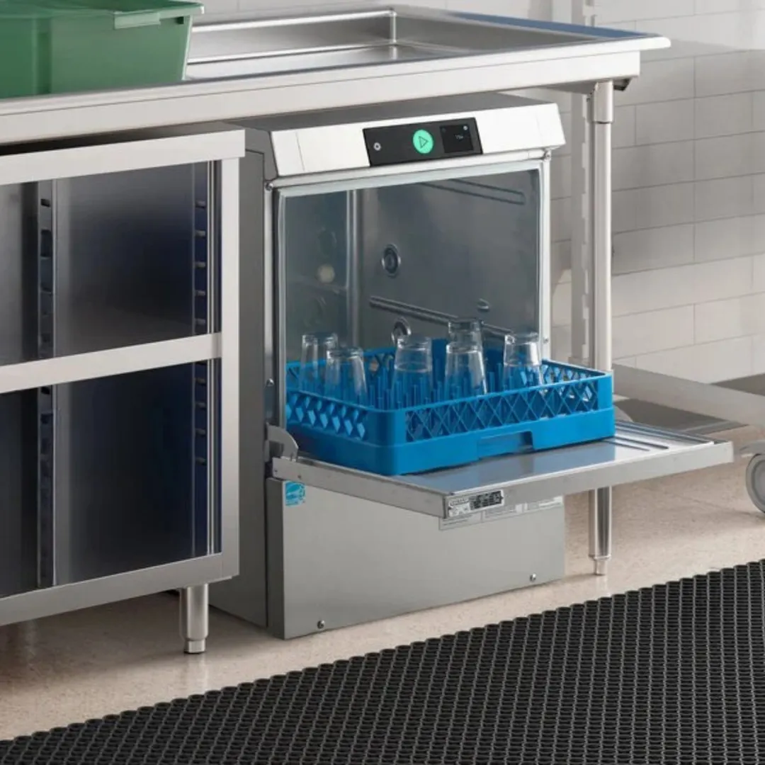 Hobart LXNH-2 Undercounter Dishwasher, 32 or 15 Racks/Hr-High Temp w/ Booster-120/208-240V