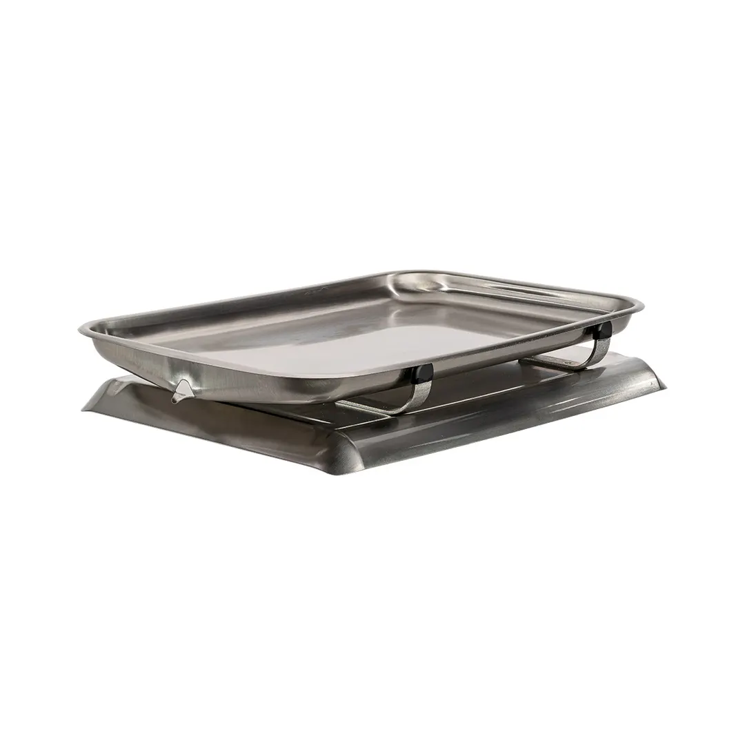 Hobart PLATTER-FISH-GT Fish Pan, 10-inch, 10-Quart Stainless Steel, GT Scale Part, Dishwasher Safe
