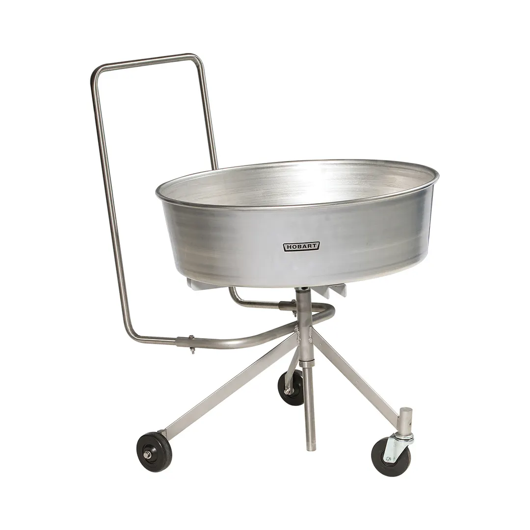 Hobart RBG-2 Rotary Bin – Aluminum Tub, Stainless Steel Frame, Casters, Food Packaging Machine Part